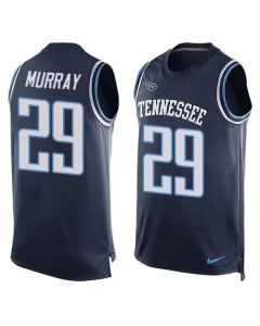 Titans #29 DeMarco Murray Navy Blue Alternate Men's Stitched NFL Limited Tank Top Jersey
