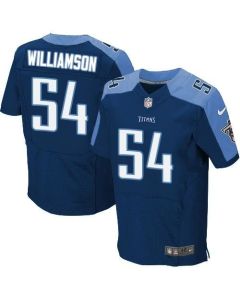 Titans #54 Avery Williamson Navy Blue Alternate Men's Stitched NFL Elite Jersey