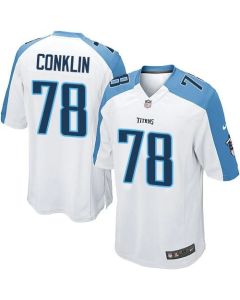 Titans #78 Jack Conklin White Youth Stitched NFL Elite Jersey