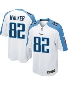 Titans #82 Delanie Walker White Youth Stitched NFL Elite Jersey