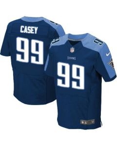 Titans #99 Jurrell Casey Navy Blue Alternate Men's Stitched NFL Elite Jersey