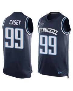 Titans #99 Jurrell Casey Navy Blue Alternate Men's Stitched NFL Limited Tank Top Jersey