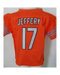 Toddler Bears #17 Alshon Jeffery Orange Alternate Stitched NFL Elite Jersey