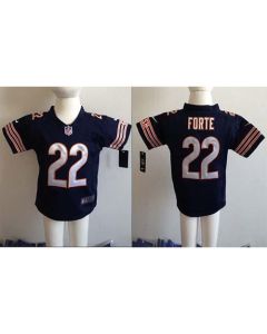 Toddler Bears #22 Matt Forte Navy Blue Team Color Stitched NFL Elite Jersey