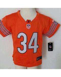 Toddler Bears #34 Walter Payton Orange Alternate Stitched NFL Elite Jersey