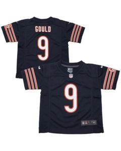 Toddler Bears #9 Robbie Gould Navy Blue Team Color Stitched NFL Elite Jersey