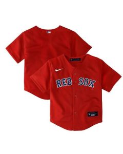 Toddler Boston Red Sox Blank Red Stitched Baseball Jersey