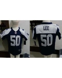 Toddler Cowboys #50 Sean Lee Navy Blue Thanksgiving Stitched NFL Elite Jersey
