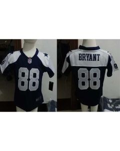 Toddler Cowboys #88 Dez Bryant Navy Blue Thanksgiving Stitched NFL Elite Jersey