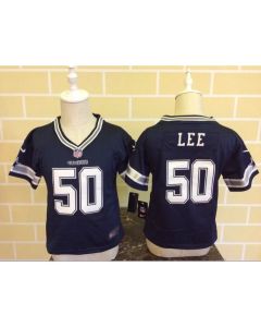 Toddler Dallas Cowboys #50 Sean Lee Navy Blue Stitched NFL Jersey