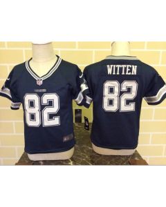 Toddler Dallas Cowboys #82 Jason Witten Blue Stitched NFL Jersey