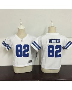 Toddler Dallas Cowboys #82 Jason Witten White Stitched NFL Jersey