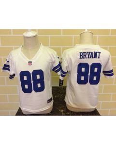 Toddler Dallas Cowboys #88 Dez Bryant White Stitched NFL Jersey