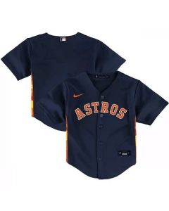 Toddler Houston Astros Blank 2022 Navy Stitched Baseball Jersey