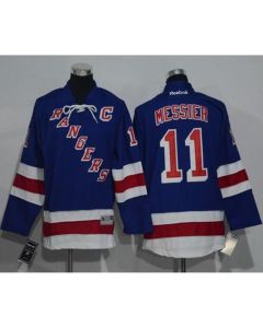 Toddler New York Rangers #11 Mark Messier Blue Home Stitched Jersey