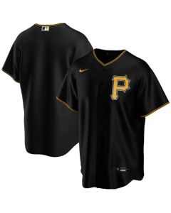 Toddler Pittsburgh Pirates Blank Black Stitched Baseball Jersey
