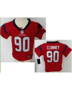 Toddler Texans #90 Jadeveon Clowney Red Alternate Stitched NFL Elite Jersey