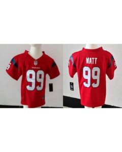 Toddler Texans #99 J.J. Watt Red Alternate Stitched NFL Elite Jersey