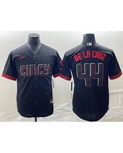Toddlers Cincinnati Reds #44 Elly De La Cruz 2023 City Connect Cool Base Stitched Baseball Jersey