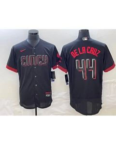 Toddlers Cincinnati Reds #44 Elly De La Cruz 2023 City Connect Flex Base Stitched Baseball Jersey