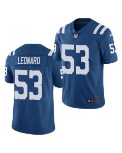 Toddlers Indianapolis Colts #53 Darius Leonard Blue Vapor Untouchable Limited Stitched Jersey