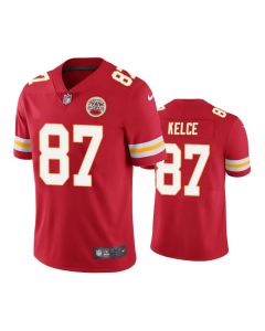 Toddlers Kansas City Chiefs #87 Travis Kelce Red Vapor Untouchable Limited Stitched Jersey
