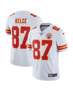 Toddlers Kansas City Chiefs #87 Travis Kelce White Vapor Untouchable Limited Stitched Jersey