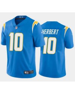 Toddlers Los Angeles Chargers #10 Justin Herbert Light Blue Vapor Limited Stitched Jersey
