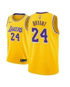 Toddlers Los Angeles Lakers #24 Kobe Bryant Gold Stitched Jersey