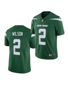 Toddlers New York Jets #2 Zach Wilson 2021 Green Vapor Untouchable Limited Stitched Jersey