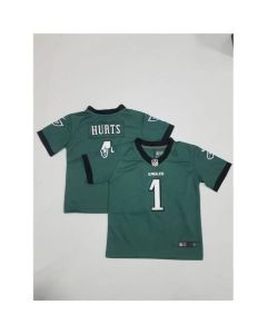 Toddlers Philadelphia Eagles #1 Jalen Hurts Green Vapor Untouchable Stitched Football Jersey