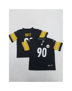 Toddlers Pittsburgh Steelers #90 T. J. Watt Black Vapor Untouchable Limited Stitched NFL Jersey