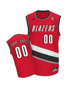 Trail Blazers Personalized Authentic Red NBA Jersey