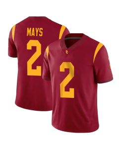 Trojans #2 Taylor Mays Red Stitched NCAA Jersey