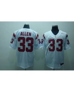 Trojans #33 Marcus Allen White Stitched NCAA Jersey