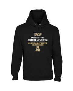 UCF Knights Modern Slant Pullover Hoodie Black