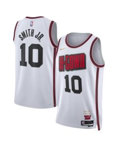 Unisex Houston Rockets #10 Jabari Smith Jr. White 2024/25 City Edition Swingman Player Jersey (White)
