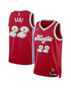 Unisex Memphis Grizzlies #22 Desmond Bane Red 2024/25 Swingman City Edition Player Jersey (Red)