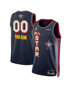 Unisex Navy 2025 NBA All-Star Game Swingman Custom Jersey