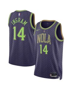 Unisex New Orleans Pelicans Brandon Ingram Purple 2024/25 Swingman Player Jersey - City Edition