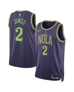 Unisex New Orleans Pelicans Herbert Jones Purple 2024/25 Swingman Player Jersey - City Edition