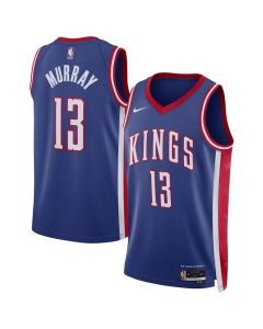 Unisex Sacramento Kings #13 Keegan Murray Blue 2024/25 Swingman City Edition Player Jersey (Blue)