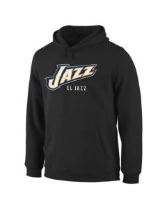 Utah Jazz Noches Enebea Pullover Hoodie Black