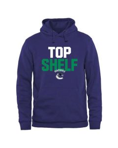 Vancouver Canucks Top Shelf Pullover Hoodie Royal