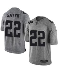 Vikings #22 Harrison Smith Gray Men's Stitched NFL Limited Gridiron Gray Jersey