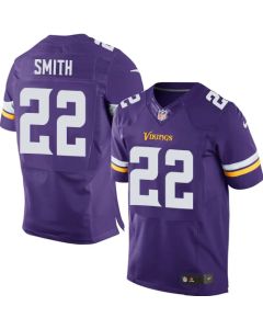 Vikings #22 Harrison Smith Purple Team Color Men's Stitched NFL Elite Jersey