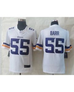 Vikings #55 Anthony Barr White Men's Stitched NFL Limited Jersey