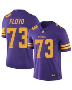 Vikings #73 Sharrif Floyd Purple Men's Stitched NFL Limited Rush Jersey