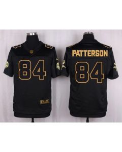 Vikings #84 Cordarrelle Patterson Black Men's Stitched NFL Elite Pro Line Gold Collection Jersey