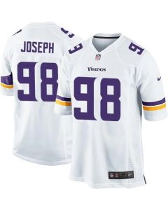 Vikings #98 Linval Joseph White Youth Stitched NFL Elite Jersey
